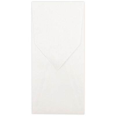 JAM Paper® 4.625 x 9.5 Policy Business Envelopes with V-Flap, White, 25/Pack (39630324)
