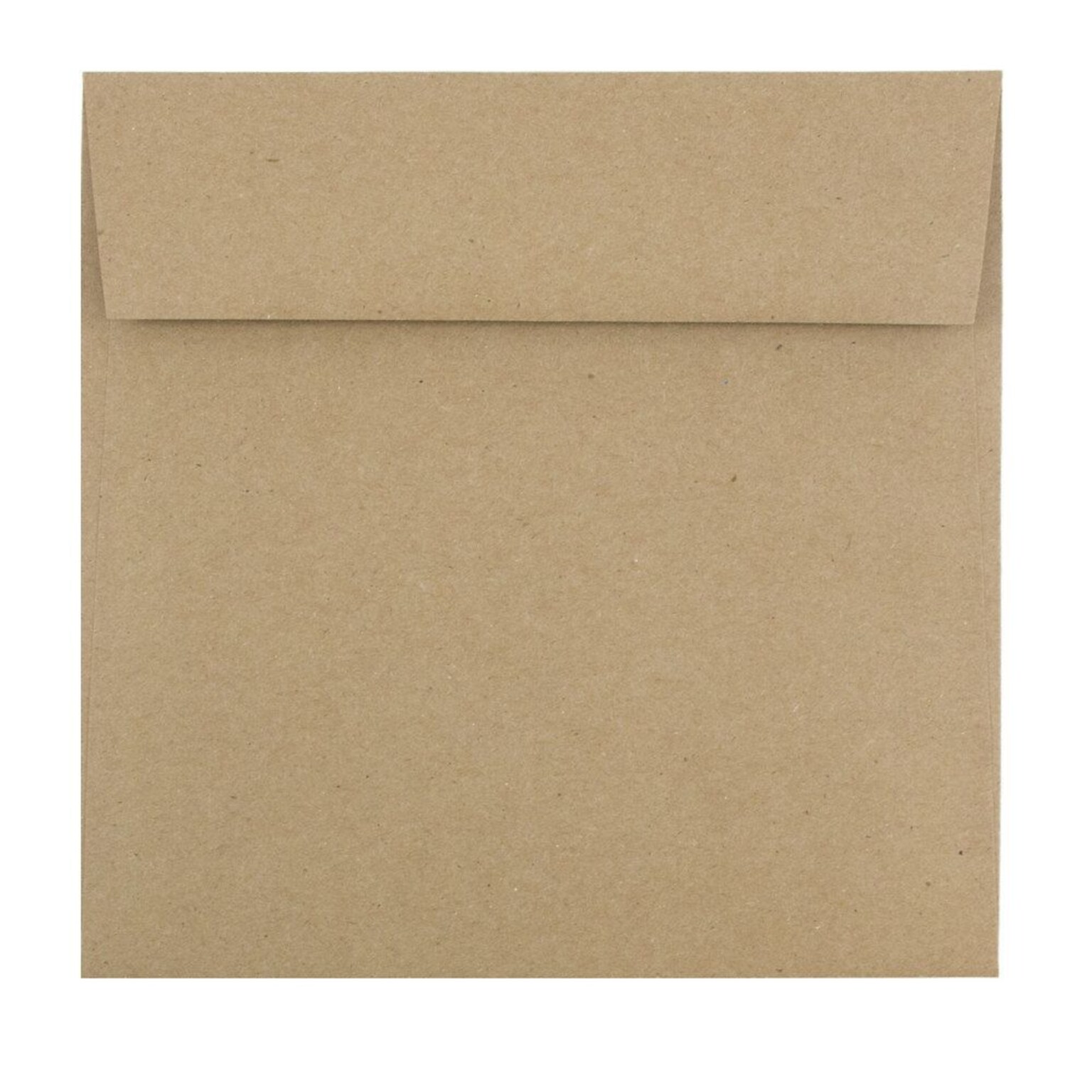 JAM Paper 6.5 x 6.5 Kraft Square Invitation Envelopes, Brown Kraft Paper Bag, 25/Pack (63131150)