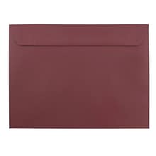 JAM Paper® 9 x 12 Booklet Envelopes, Burgundy, 50/Pack (63931159I)
