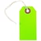 JAM Paper® Gift Tags with String, Small, 3 1/4 x 1 5/8, Neon Green, 10/Pack (91931042)