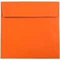 JAM Paper® 7.5 x 7.5 Square Invitation Envelopes, Mandarin Orange, 25/Pack (294431294)