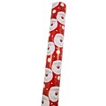 JAM Paper® Premium Christmas Wrapping Paper, Double Sided Mega Jumbo Roll, Fluffy Santa, 366 Sq Ft. (368231274)