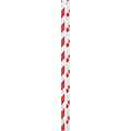 JAM Paper® Color Paper Straws, 7 3/4 x 1/4, Red Stripes and Dots, 24/Pack (52662006960)