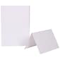 JAM Paper® Blank Foldover Cards, A6 Size, 4 5/8 x 6 1/4, White, 500/Pack (309923B)