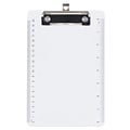 JAM Paper® Small Plastic Clipboards, 6 x 9, Clear, 1/PK (331CPMCL)