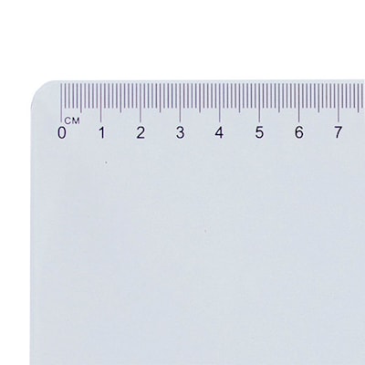 JAM Paper® Small Plastic Clipboards, 6" x 9", Clear, 1/PK (331CPMCL)