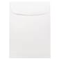 JAM Paper Open End Catalog Envelope, 5 1/2" x 7 1/2", White, 50/Pack (4100H)