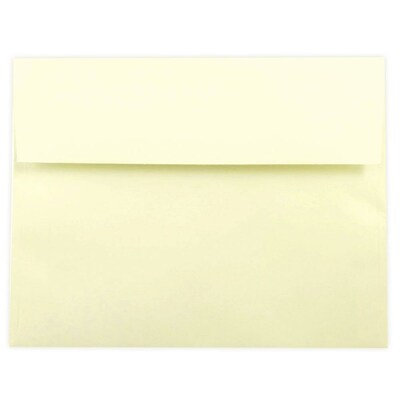 JAM Paper® 6.25 x 8.25 Invitation Envelopes, Ecru, 100/Pack (52692203741E)
