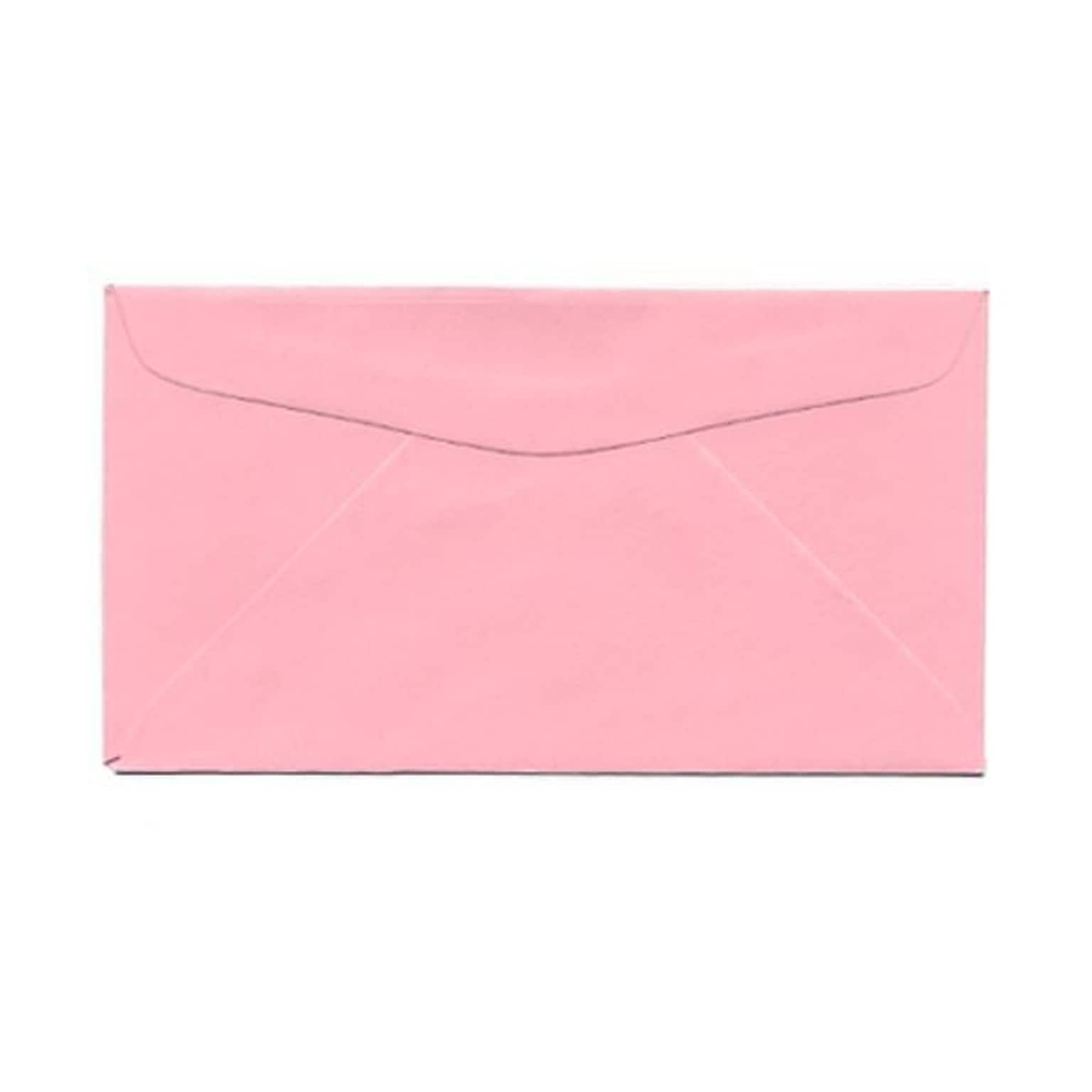 JAM Paper #6 3/4 Business Envelope, 3 5/8 x 6 1/2, Pink, 250/Box (72660H)