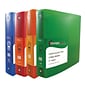 JAM Paper Designders 1 1/2" 3-Ring Non-View Binders, Assorted, 4/Pack (762T15ASSRT)