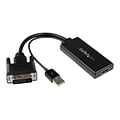 StarTech.com® DVI2HD DVI-D/USB to HDMI Video Adapter, Black