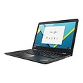 Lenovo® ThinkPad 13 13.3 Chromebook, LCD, Intel Celeron 3855U, 16GB, 4GB, Chrome OS, Black