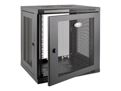Tripp Lite SmartRack Low-Profile Switch-Depth-Plus Rack Cabinet, Black (SRW12UDP)