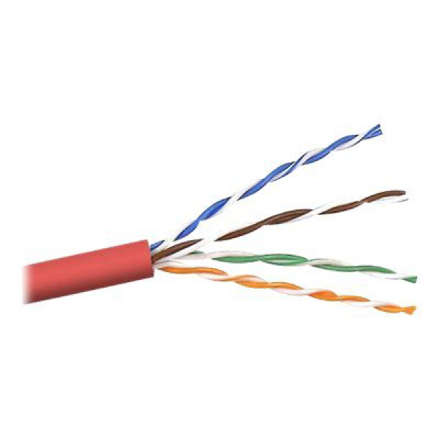 Belkin A7J304-1000-RED Red 1000 CAT5e Stranded Bulk Cable