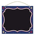 Amscan Americana Chalkboard, 14 x 15.75, Red/White/Blue, 3/Pack (210421)