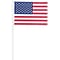 Amscan American Flag, 4 x 6.25 , Red/White/Blue, 2/Pack, 12 Per Pack (216020)