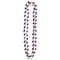 Amscan Beaded Star Necklaces, 33, Red/Silver/Blue, 16/Pack, 3 Per Pack (318570)