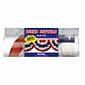 Amscan Bunting Border Roll, 18" x 40', Red/White/Blue, 2/Pack (672176)