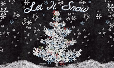 LANG Let It Snow Door Mat (3210046)