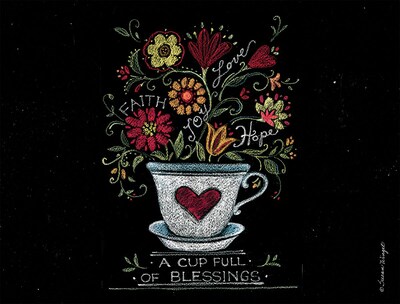 LANG Cuppa Greetings Assorted Boxed Note Cards (2080524)