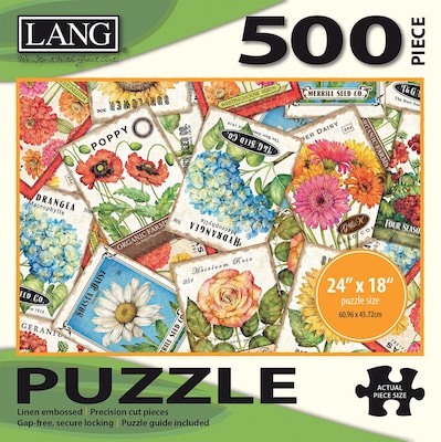LANG Seed Packets 500 Piece Puzzle (5039122)