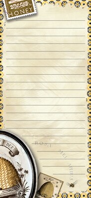 LANG Honey & Grey Mini List Pad (4005194)
