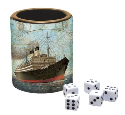 LANG Vintage Travel Dice Cup (2182003)