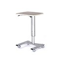 MedViron Roam, Mobile Adjustable Height Workstation - Eiderdown (H00-0000-K237)