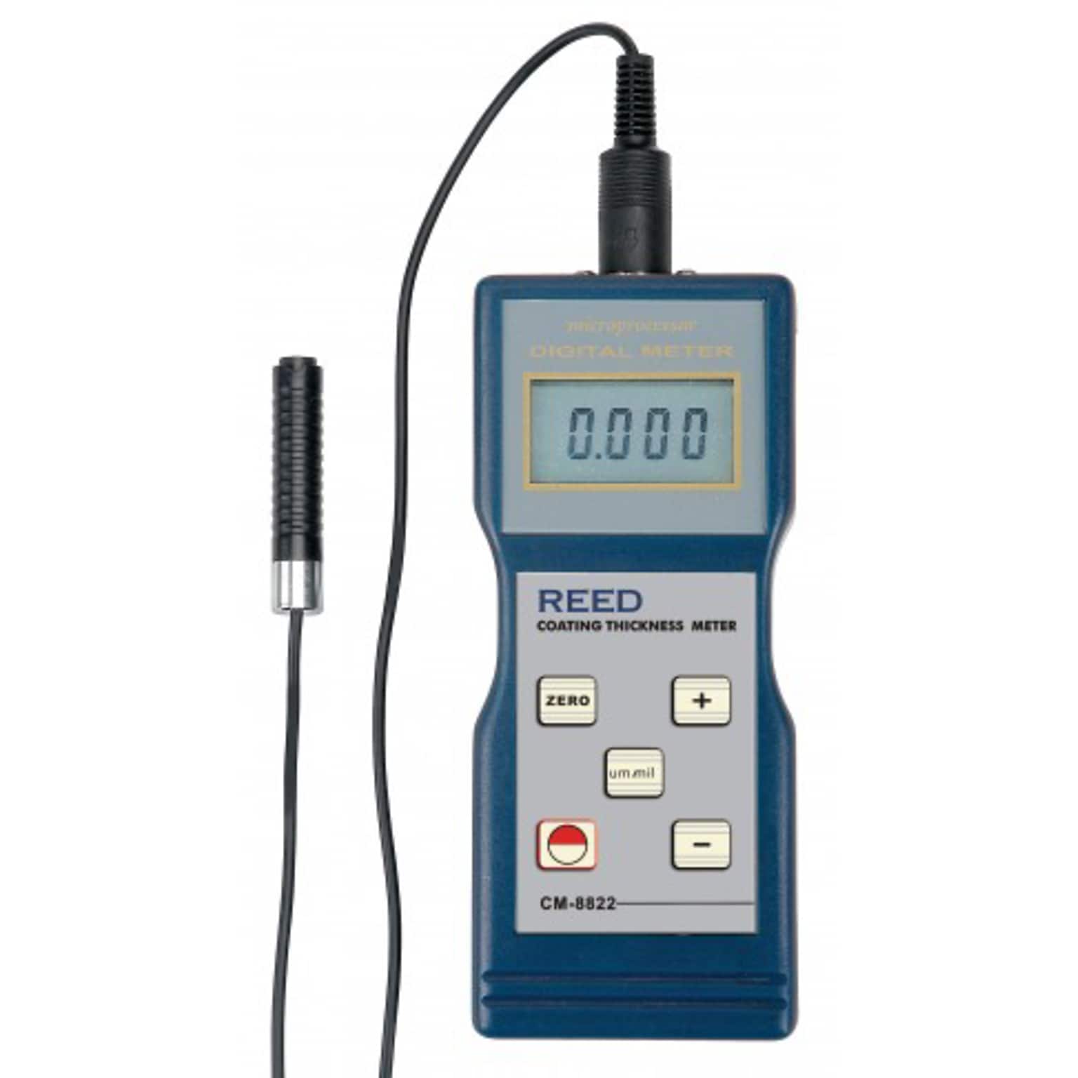 Reed Instruments CM-8822 Digital Coating Thickness Gauge, Blue (CM-8822)