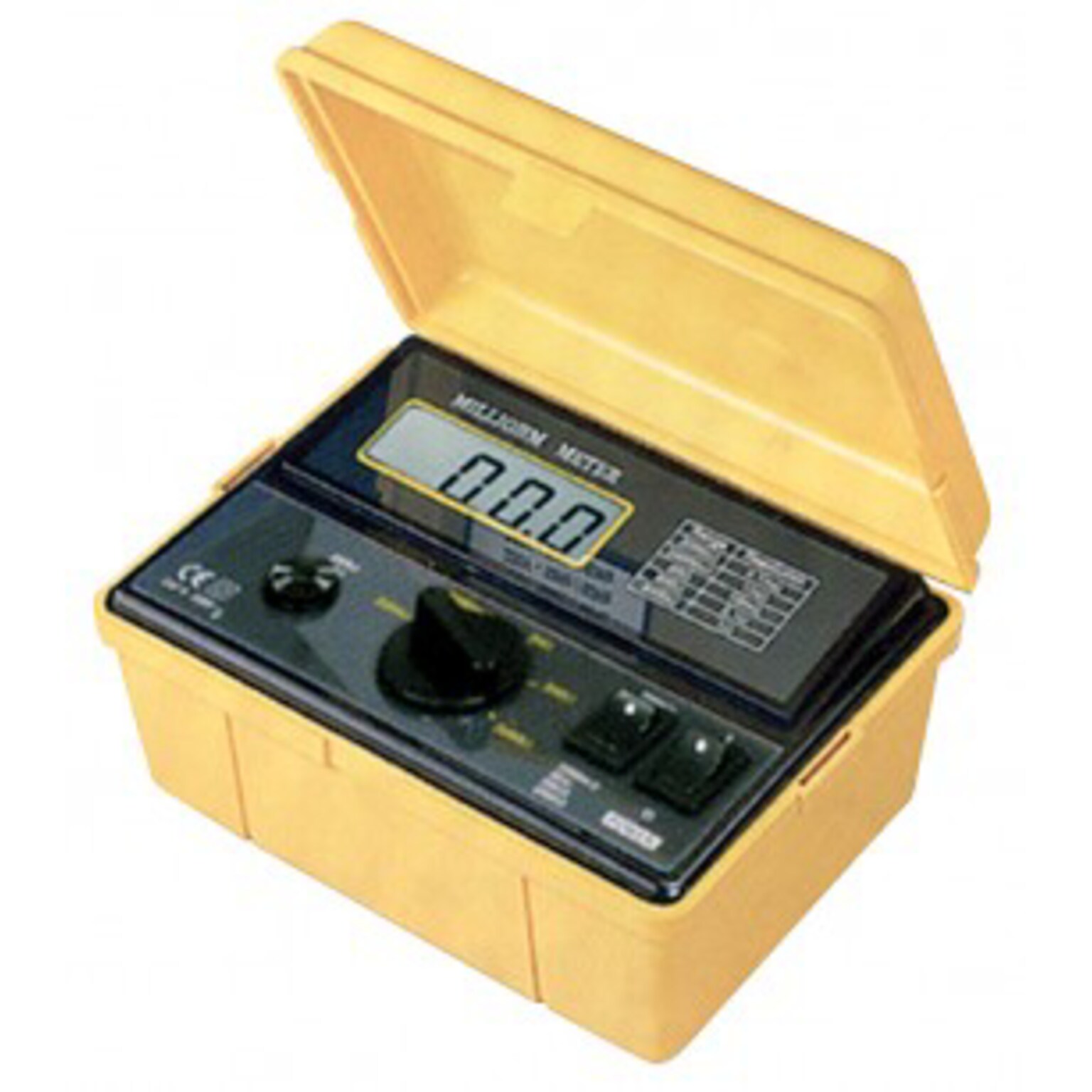 Reed Instruments K5090 Digital Milli-Ohmmeter, 110V, Yellow (K5090)
