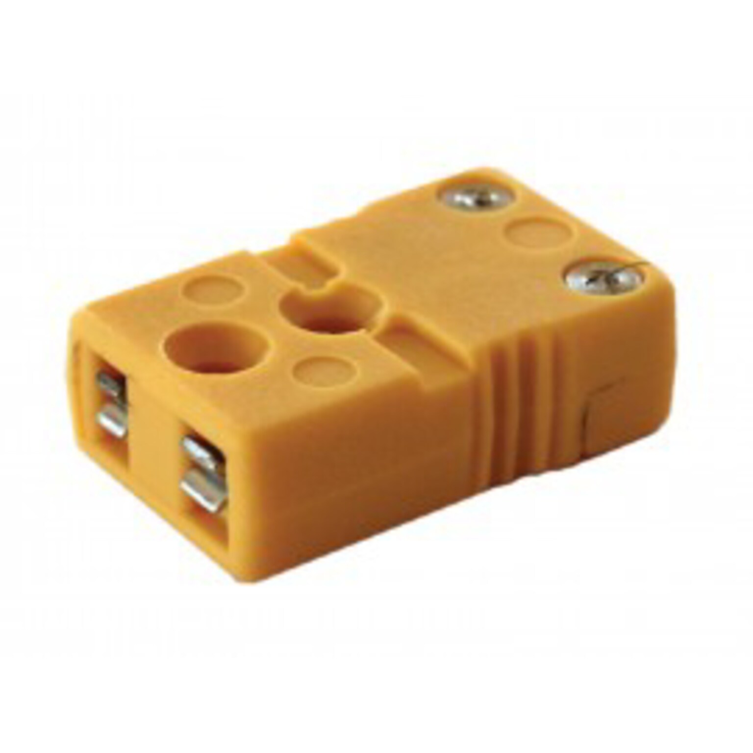 Reed Instruments LS-182 Female Thermocouple Connector, Type K, Yellow (LS-182)
