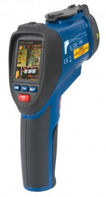 REED R2020 Dual Laser Video Infrared Thermometer, 50:1, 3992degF (2200degC)