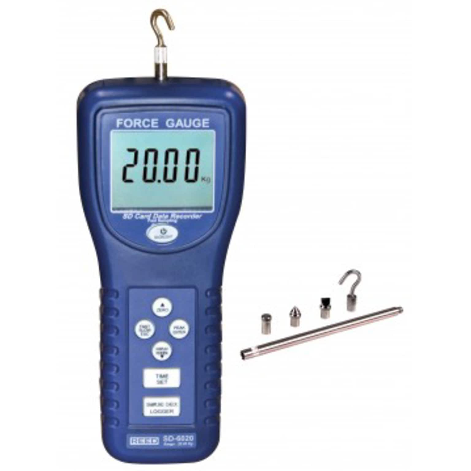 REED SD-6020 Force Gauge Datalogger, 20kg (SD-6020)