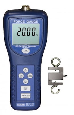 REED SD-6100 Force Gauge Datalogger, 100kg (SD-6100)