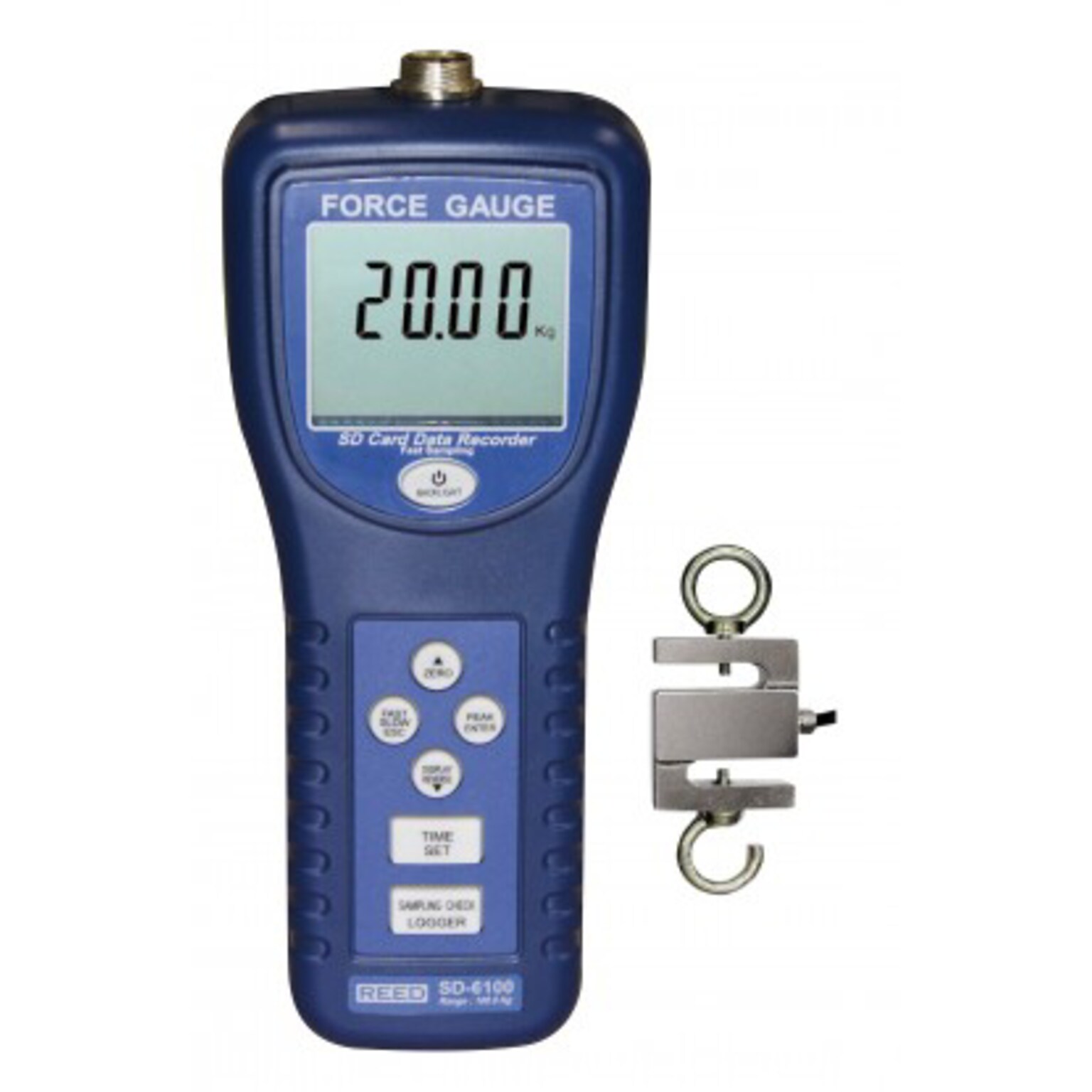 REED SD-6100 Force Gauge Datalogger, 100kg (SD-6100)