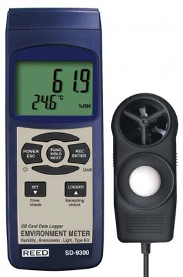REED SD-9300 SD Series Environmental Meter, Datalogger (SD-9300)