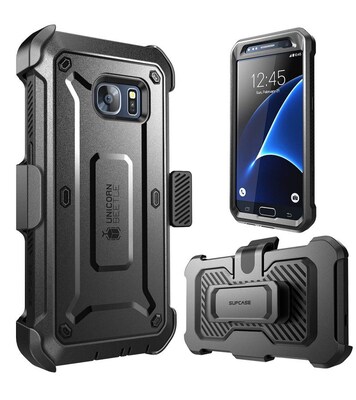 SUPCASE Unicorn Beetle Pro Series Fullbody Protection Case with Screen Protector & Holster for Samsu