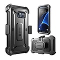 SUPCASE Unicorn Beetle Pro Series Fullbody Protection Case with Screen Protector & Holster for Samsung Galaxy S7, Black
