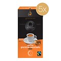 Gourmesso Toffee Nut Espresso Coffee Capsules, Dark Roast, 10 Capsules/Box, 5 Boxes/Pack (41881)