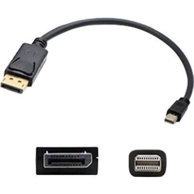 AddOn® MINIDP2DPMM6 6 Mini-DisplayPort To DisplayPort Adapter, Black