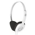 Koss® KPH8 Lightweight Headphone, White