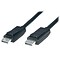 4XEM 4XDPDPCBL10 10 DisplayPort Male to Male Cable, Black