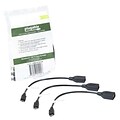 Plugable® 7 OTG Cable, Female/Male, Black (USB2-OTGS-3X)
