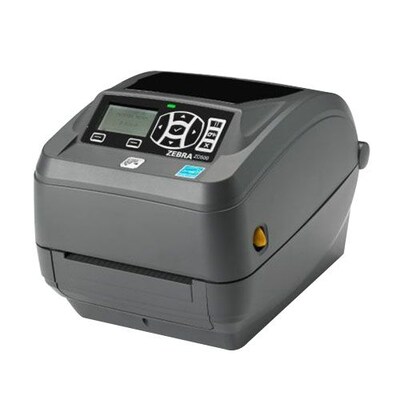 Zebra® GX420t Monochrome Direct Thermal/Thermal Transfer Desktop Printer, 203 dpi, Gray (GX42-102411