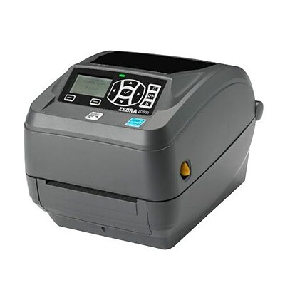 Zebra® GX420t Monochrome Direct Thermal/Thermal Transfer Desktop Printer, 203 dpi, Gray (GX42-102411-150)