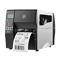 Zebra® ZT230 Monochrome Direct Thermal/Thermal Transfer Desktop Printer, 300 dpi, Black/Silver (ZT23043-T21100FZ)