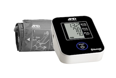 A&D Medical Wireless Bluetooth Upper Arm Blood Pressure Monitor (UA-651BLE)