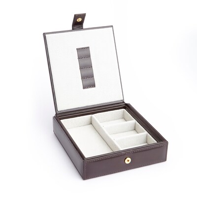 Royce Leather Cufflink Watch Travel Case(921-CN-AR)