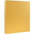 JAM Paper® Metallic Cardstock, 8.5 x 11, 110lb Stardream Metallic Gold, 50/pack (173SD8511GO285)
