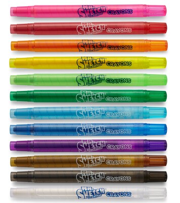 Mr. Sketch Scented Twistable Colored Pencils, Assorted, 12-Pack